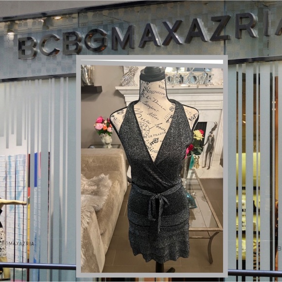 BCBGMAXAZARIA Halter Dress - Picture 3 of 16